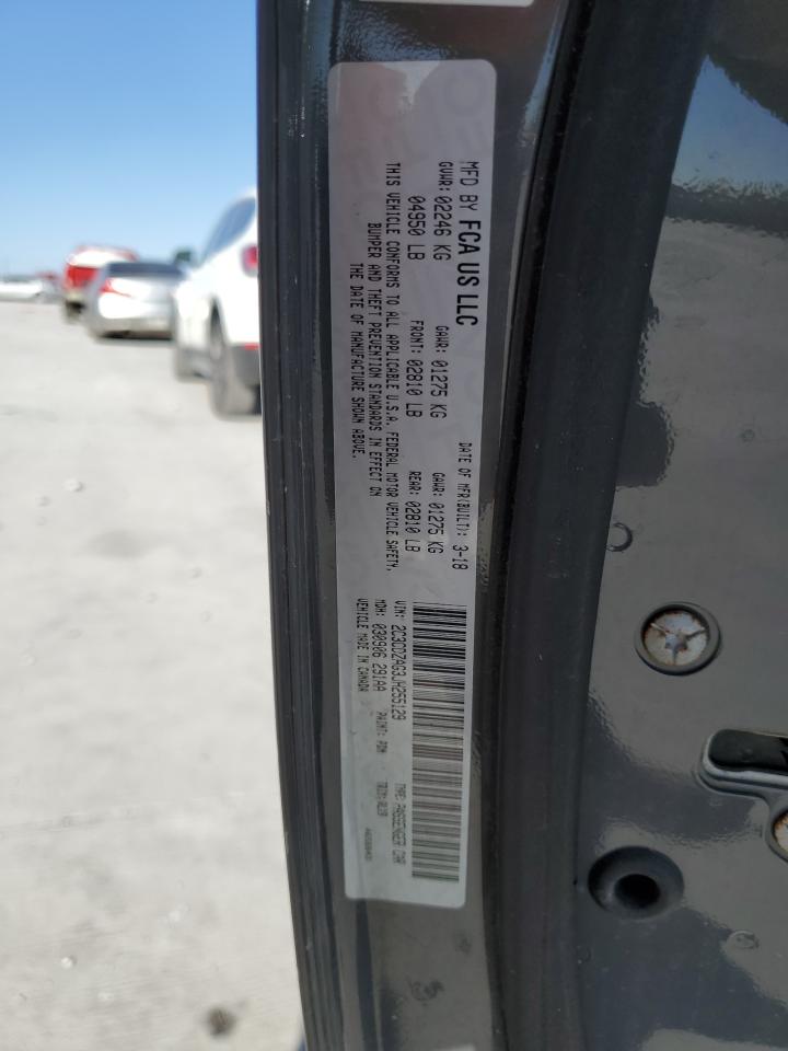 2018 Dodge Challenger Sxt VIN: 2C3CDZAG3JH255129 Lot: 86871775