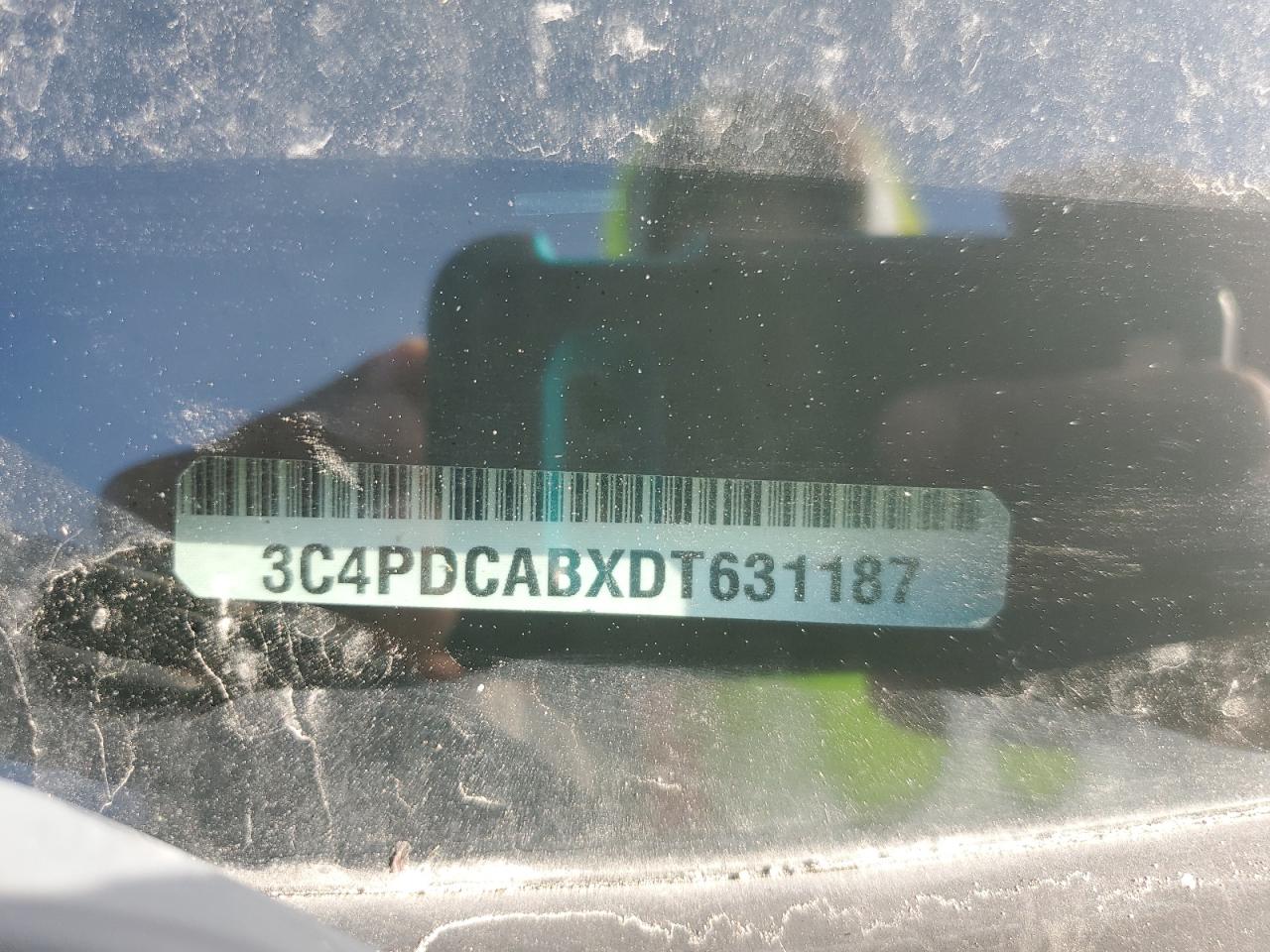 2013 Dodge Journey Se VIN: 3C4PDCABXDT631187 Lot: 89620825