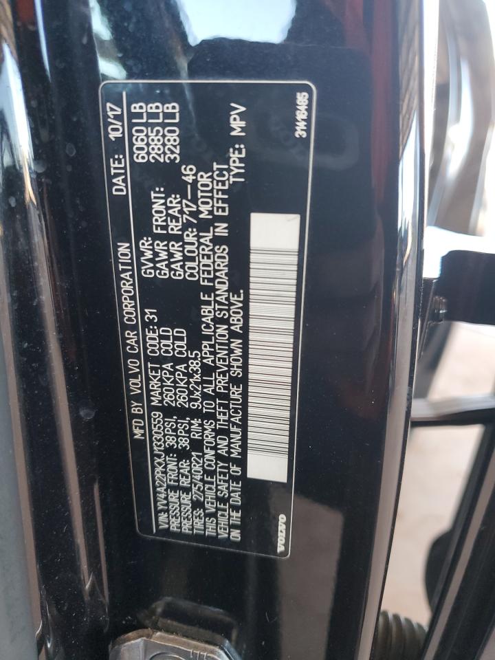 2018 Volvo Xc90 T6 VIN: YV4A22PKXJ1330559 Lot: 85188335