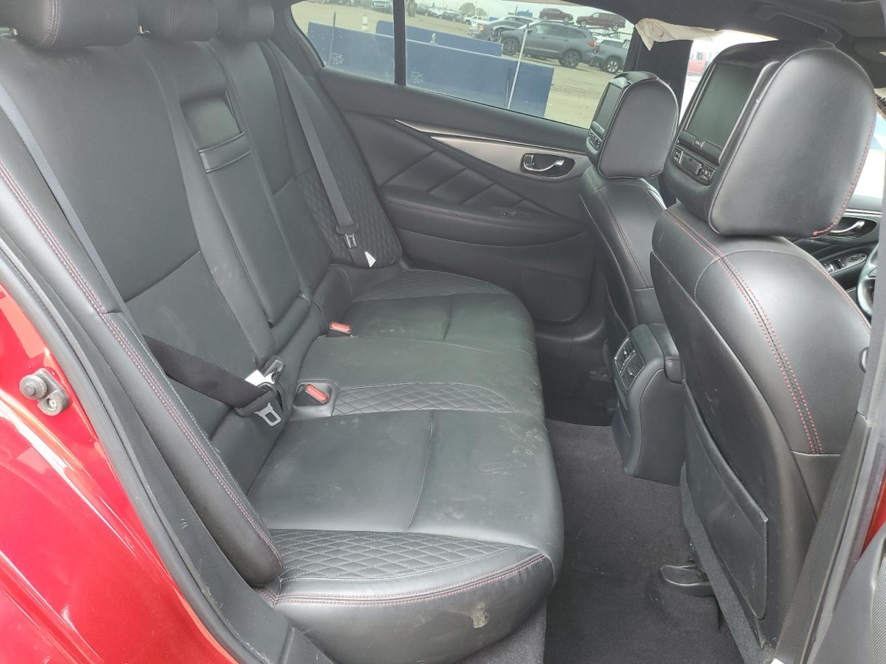 2018 Infiniti Q50 Red Sport 400 VIN: JN1FV7AR1JM481438 Lot: 86255865