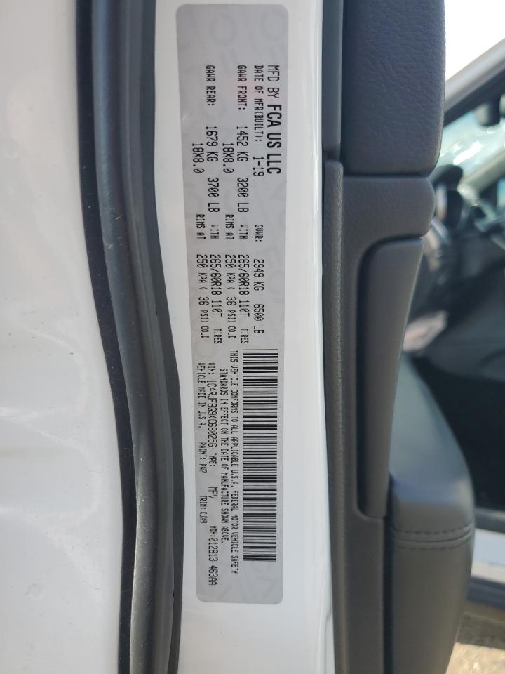 2019 Jeep Grand Cherokee Limited VIN: 1C4RJFBG9KC680256 Lot: 81821465