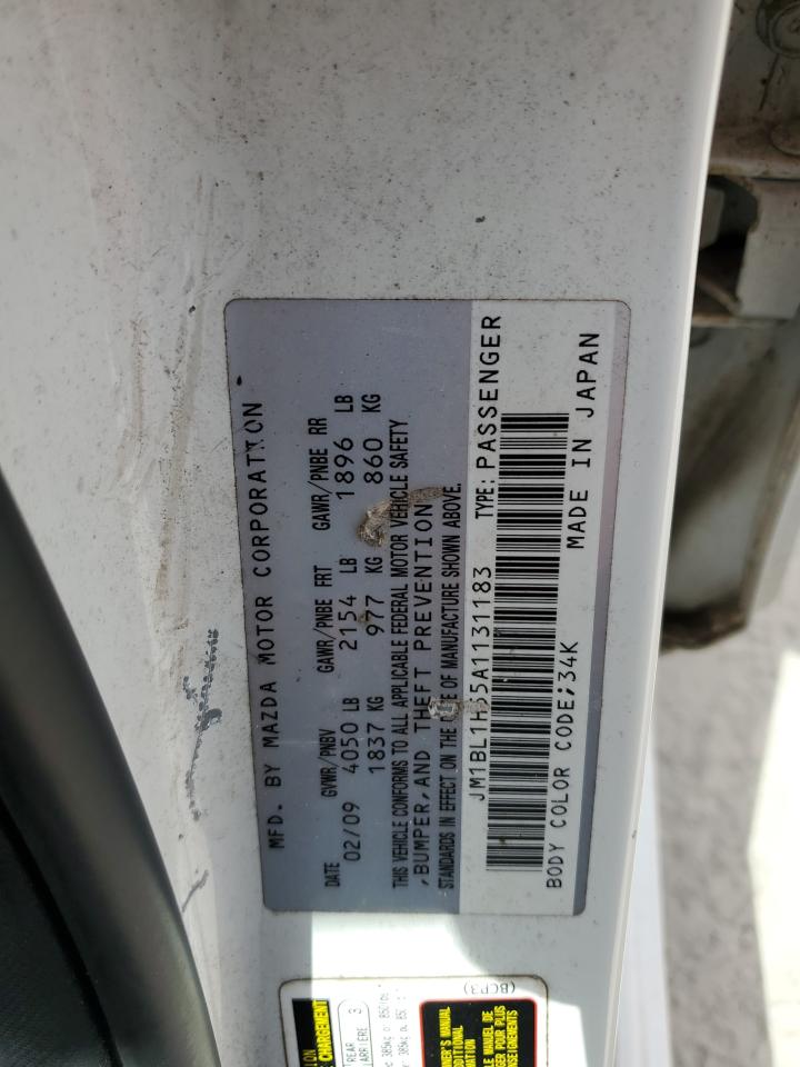 2010 Mazda 3 S VIN: JM1BL1H55A1131183 Lot: 84439555