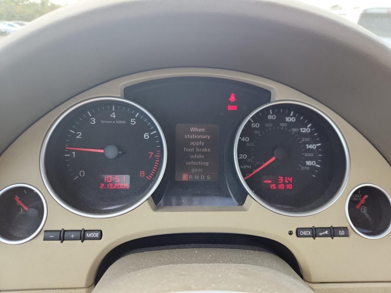 2007 Audi A4 3.2 Cabriolet Quattro VIN: WAUDH48H57K021255 Lot: 85899575