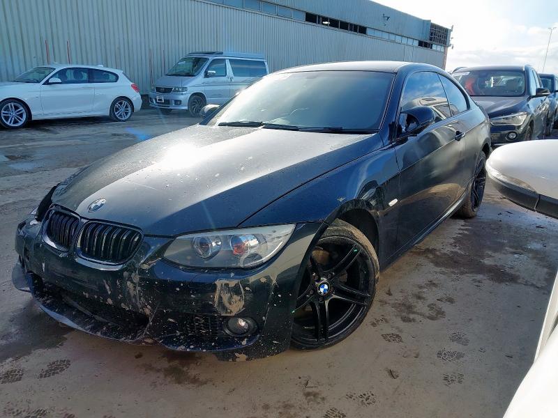 2013 BMW 3 SERIES 320D M SPORT 2DR STEP AUTO for sale at Copart PETERLEE