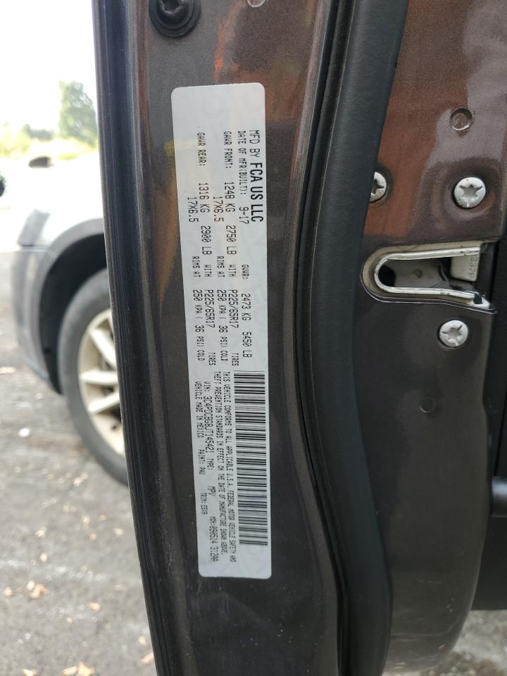 2018 Dodge Journey Sxt VIN: 3C4PDCBG8JT145421 Lot: 85722895