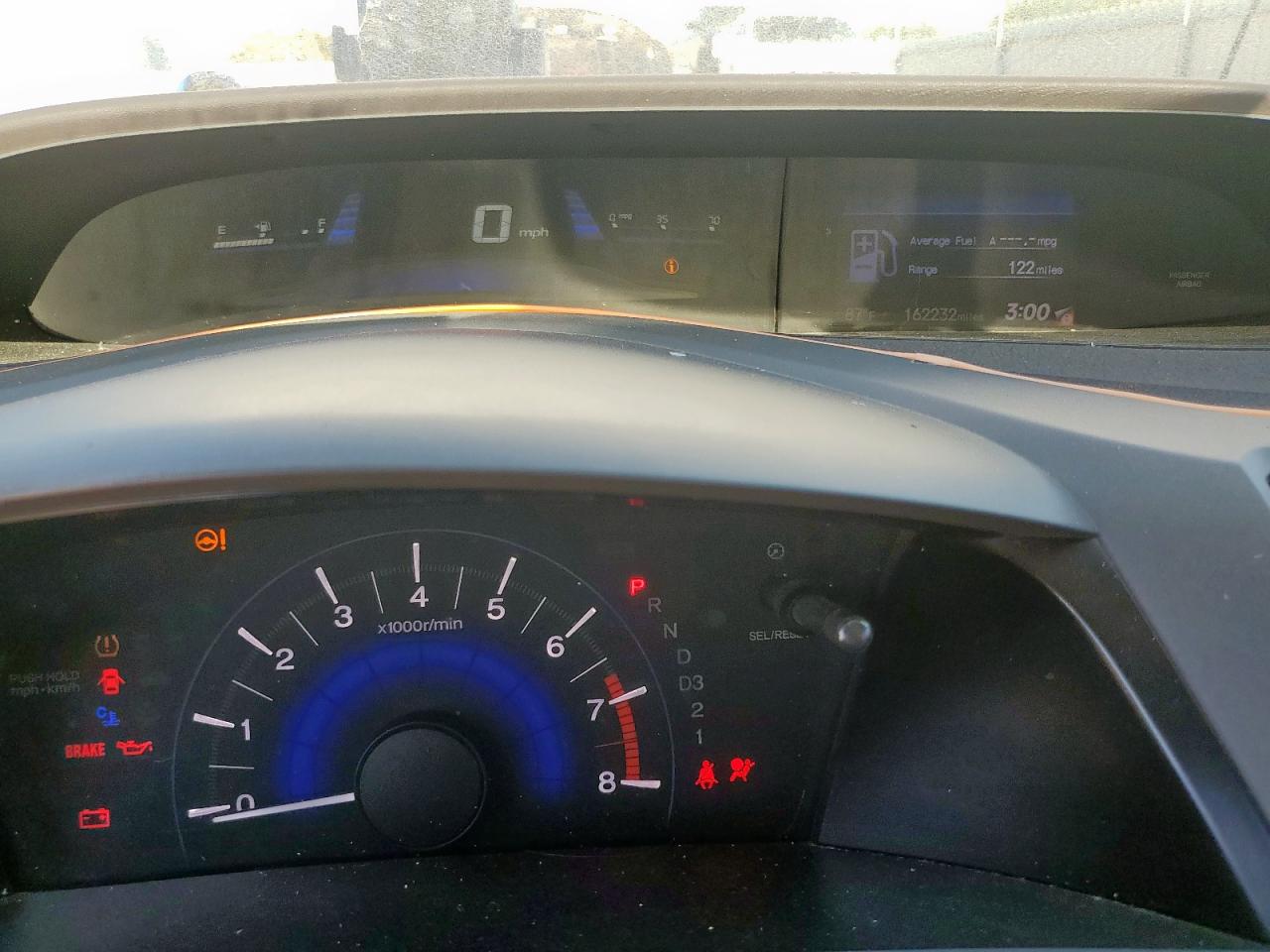 2012 Honda Civic Natural Gas VIN: 19XFB5F57CE000206 Lot: 86138475