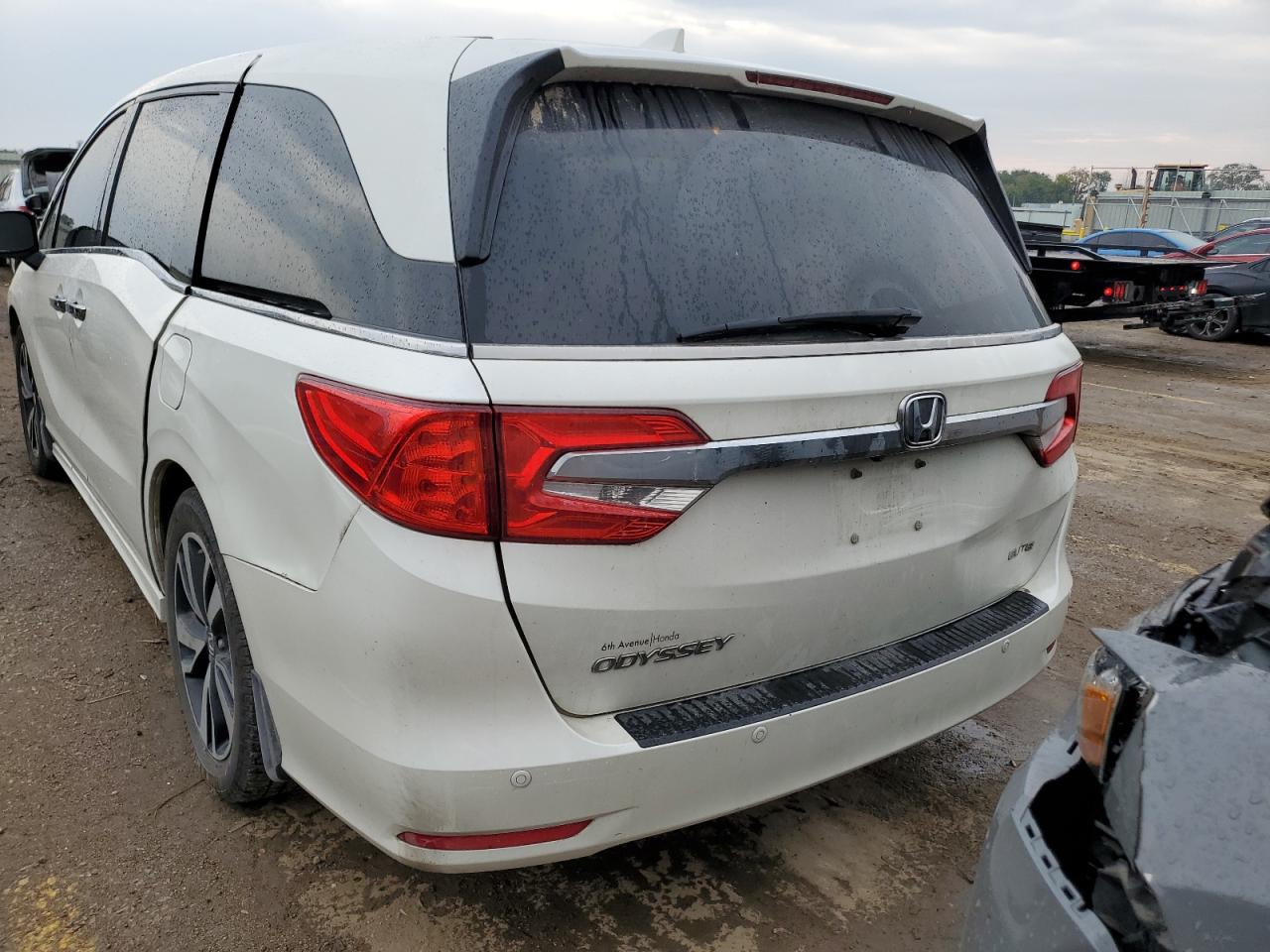 2018 Honda Odyssey Elite VIN: 5FNRL6H99JB035899 Lot: 86605025