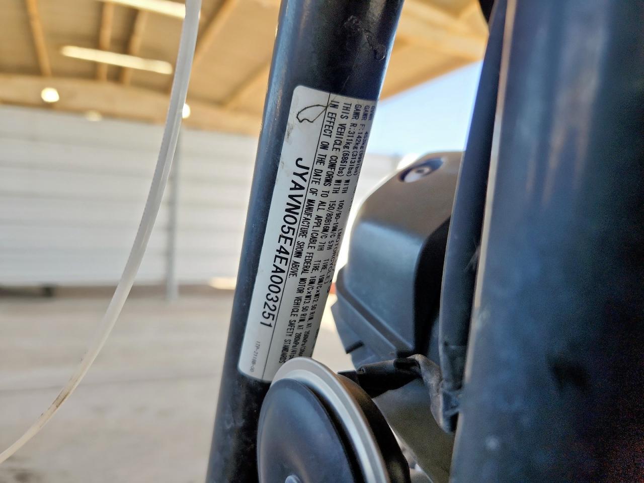 2014 Yamaha Xvs950 Cu VIN: JYAVN05E4EA003251 Lot: 84620375