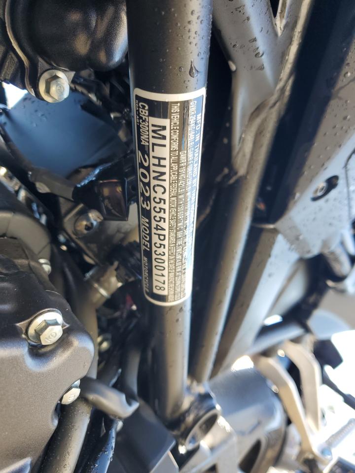 2023 Honda Cbf300 Na VIN: MLHNC5554P5300178 Lot: 90852555