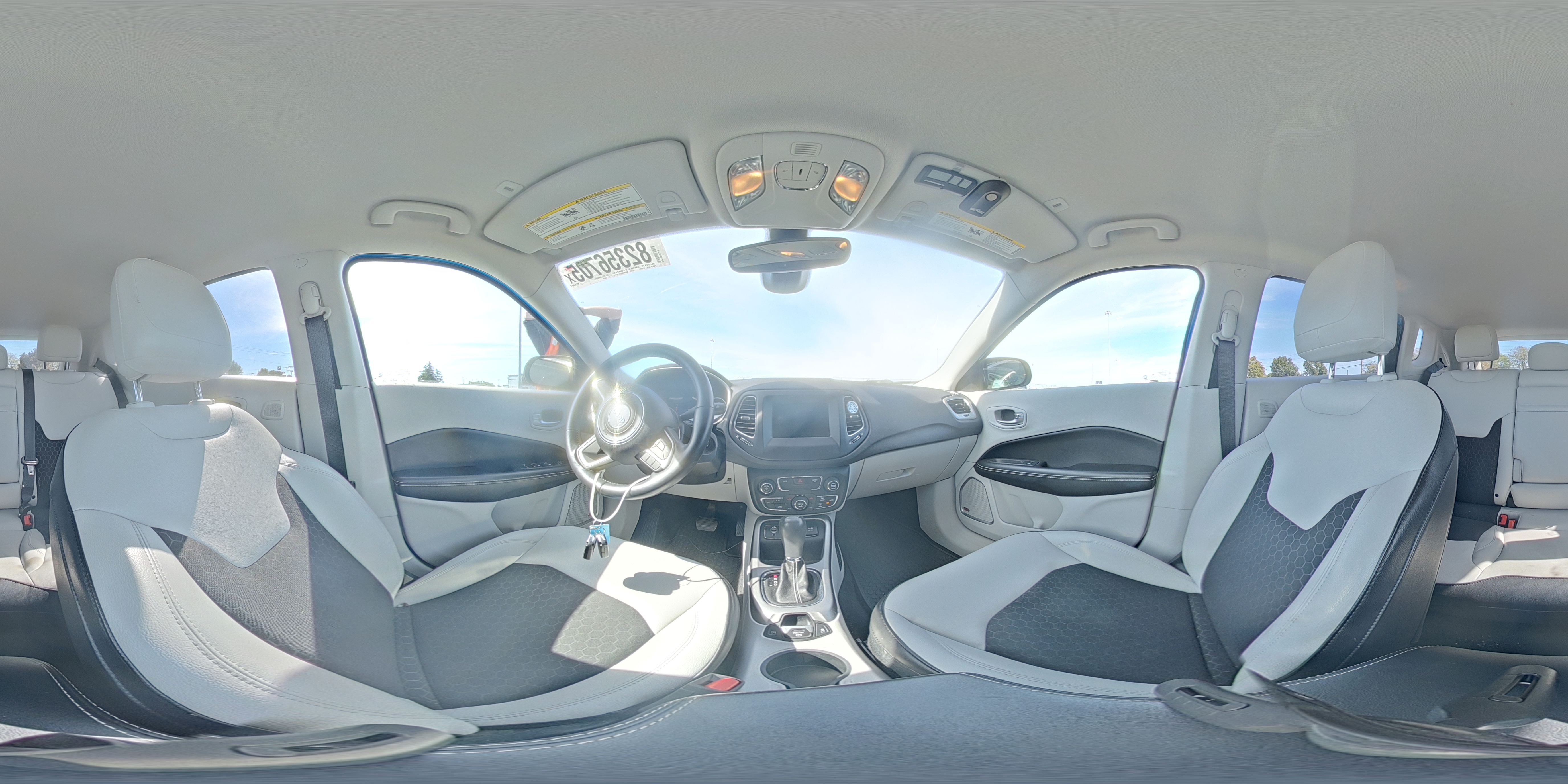 2018 Jeep Compass Latitude VIN: 3C4NJCBB3JT125288 Lot: 82356705