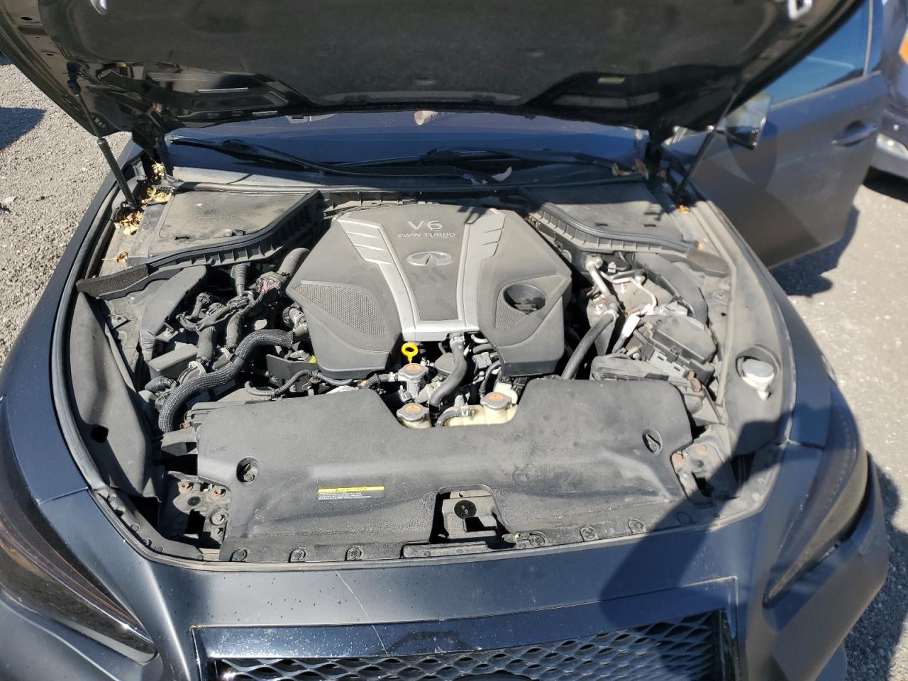 2017 Infiniti Q50 Red Sport 400 VIN: JN1FV7AR9HM870418 Lot: 84267435