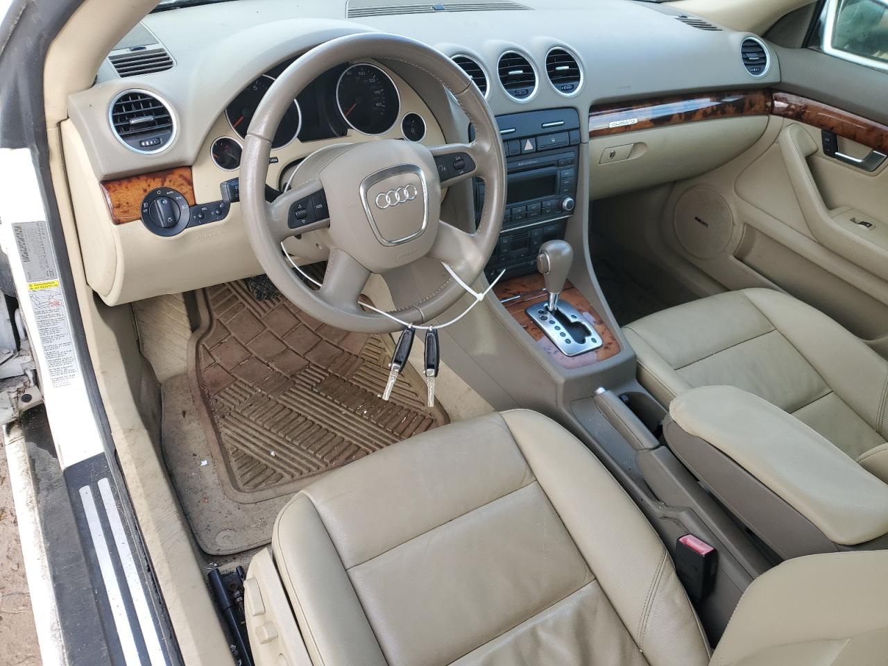 2009 Audi A4 2.0T Cabriolet Quattro VIN: WAUDF48HX9K010048 Lot: 89625085