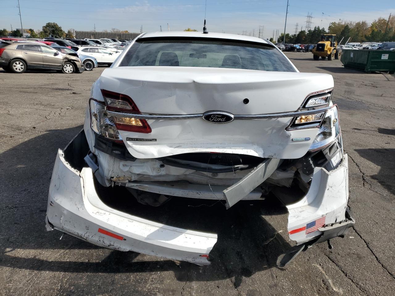 2015 Ford Taurus Police Interceptor VIN: 1FAHP2MK5FG163674 Lot: 87123525