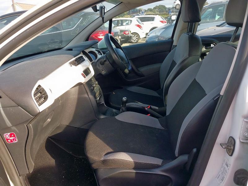 2012 CITROEN C3 WHITE 