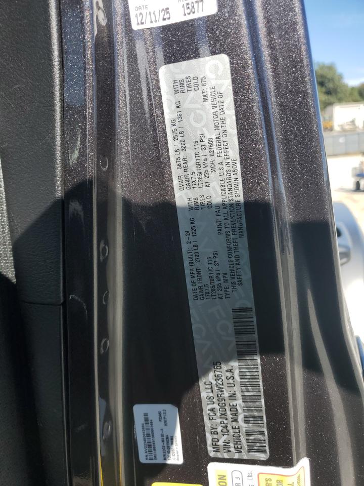 2024 Jeep Wrangler Sport VIN: 1C4PJXDG9RW236765 Lot: 81822375