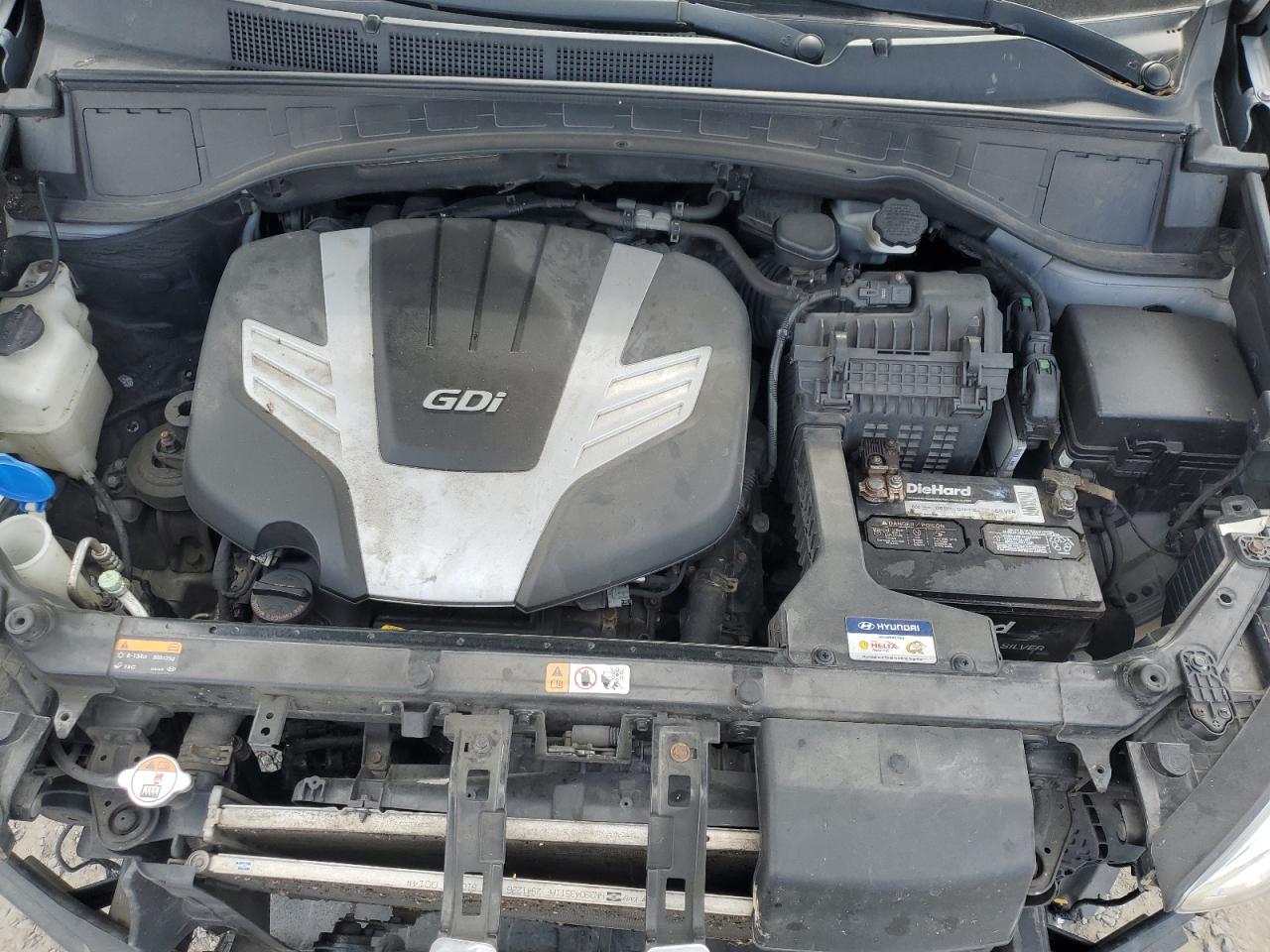 2014 Hyundai Santa Fe Gls VIN: KM8SRDHF0EU042601 Lot: 82384485