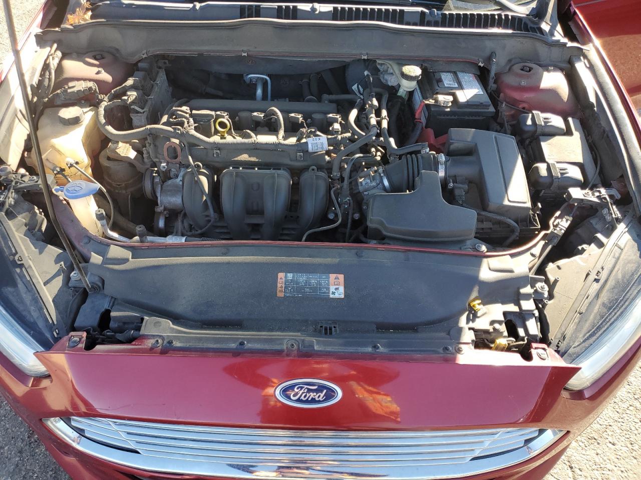 2014 Ford Fusion S VIN: 1FA6P0G76E5380454 Lot: 82585825