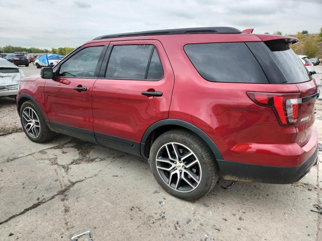  FORD EXPLORER 2017 Красный