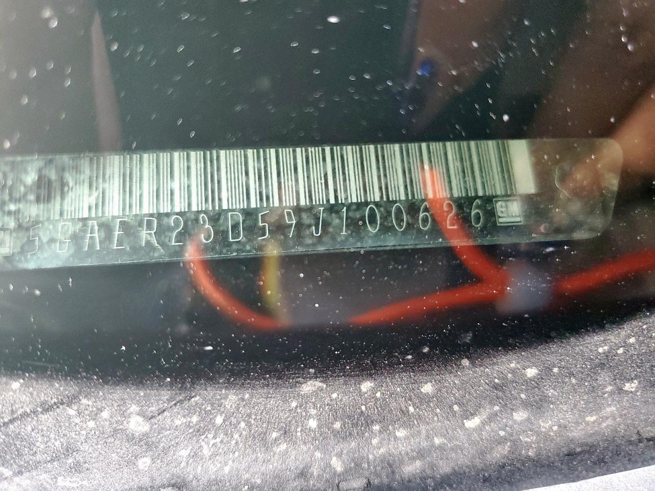 2009 Buick Enclave Cxl VIN: 5GAER23D59J100626 Lot: 86337755