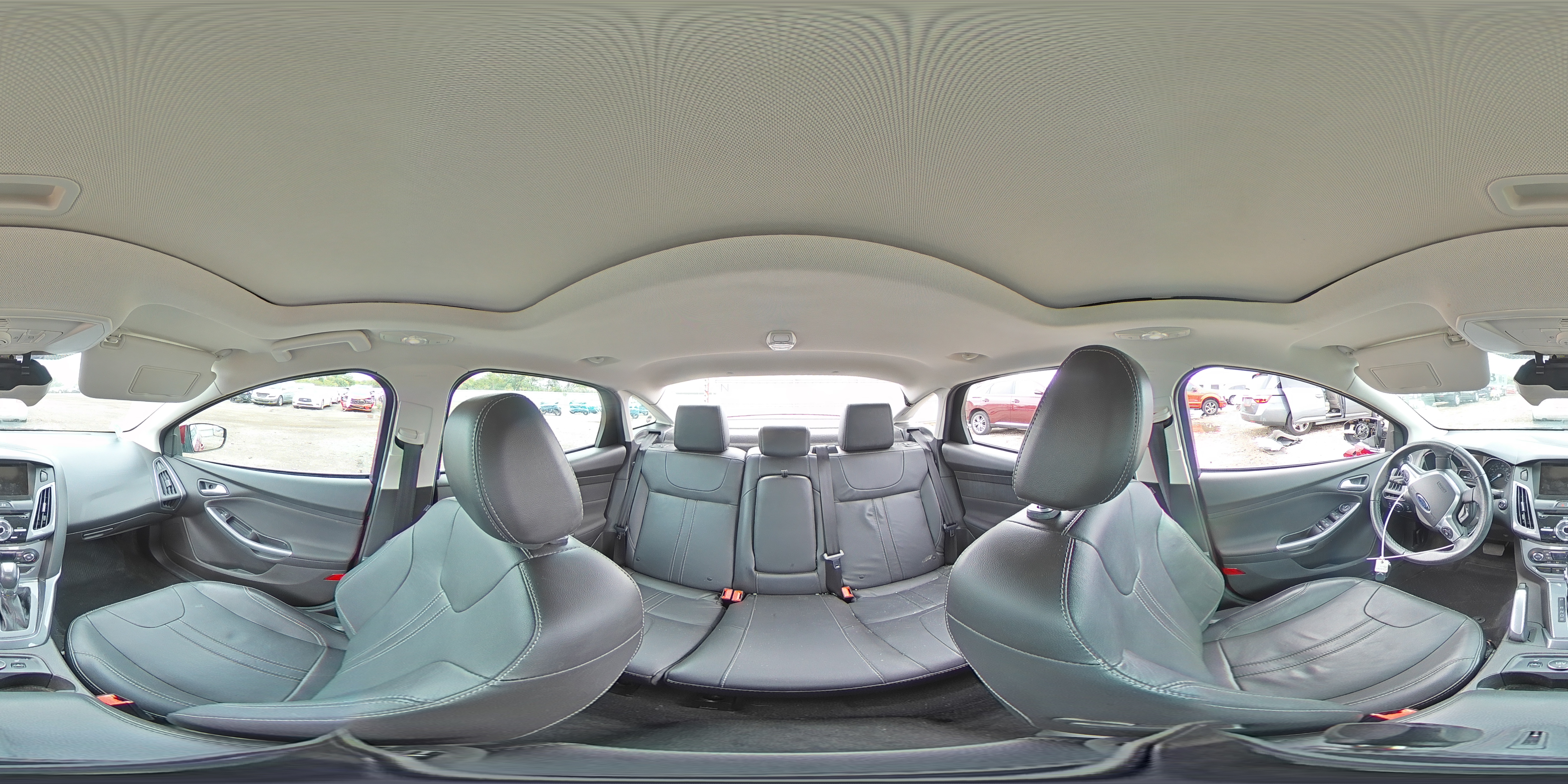 2014 Ford Focus Titanium VIN: 1FADP3J2XEL105395 Lot: 85130795