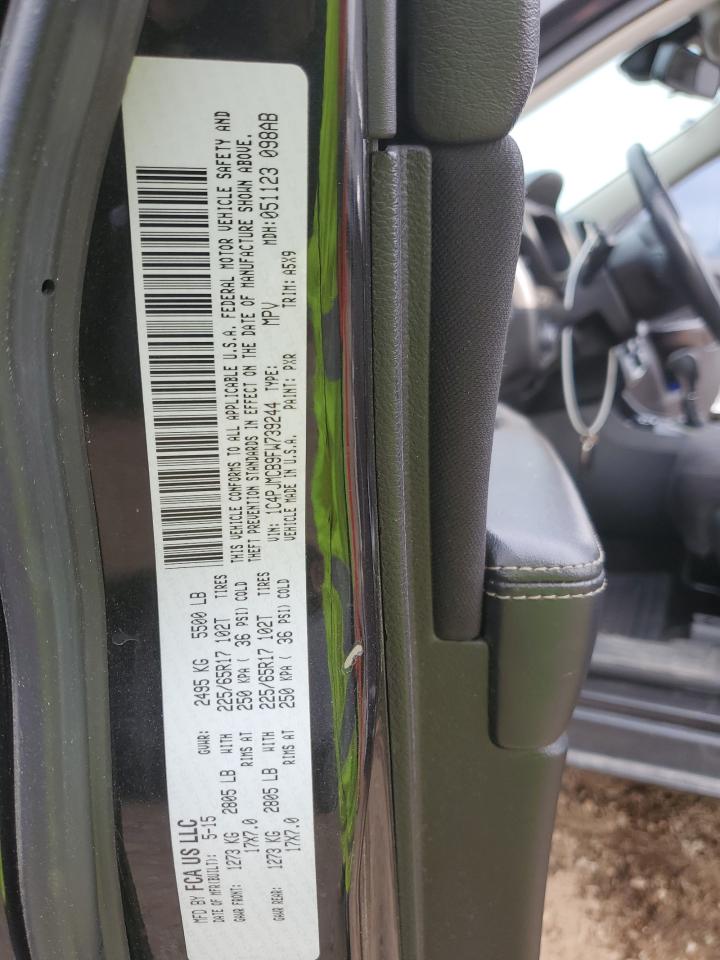 2015 Jeep Cherokee Latitude VIN: 1C4PJMCB9FW739244 Lot: 91007465