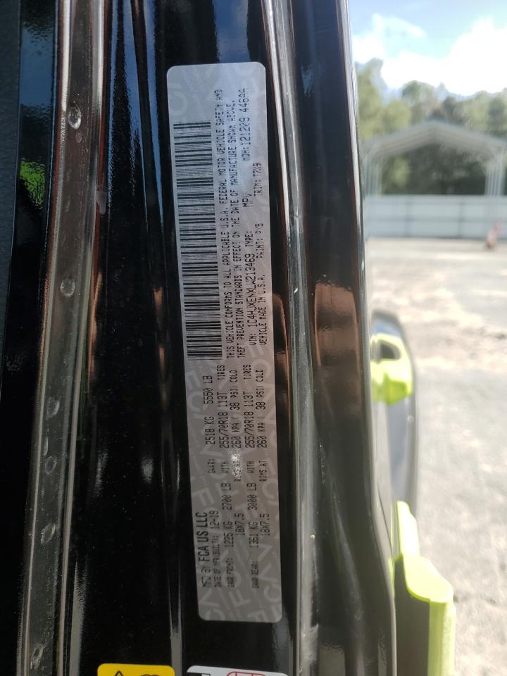 2020 Jeep Wrangler Unlimited Sahara VIN: 1C4HJXENXLW213469 Lot: 85167965