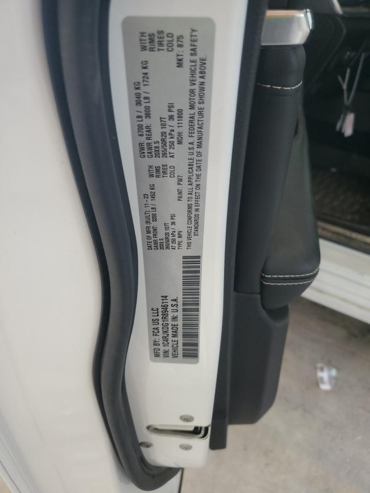 2024 Jeep Grand Cherokee L Overland VIN: 1C4RJKDG1R8946114 Lot: 81955825