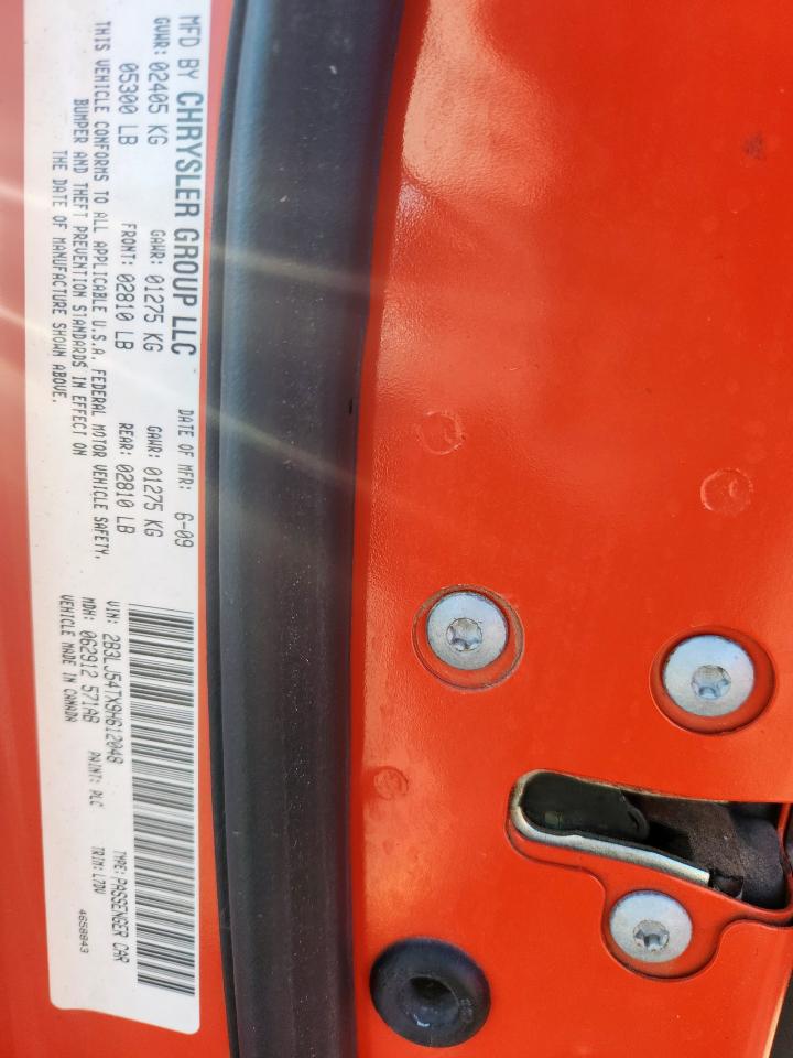 2009 Dodge Challenger R/T VIN: 2B3LJ54TX9H612048 Lot: 90881065