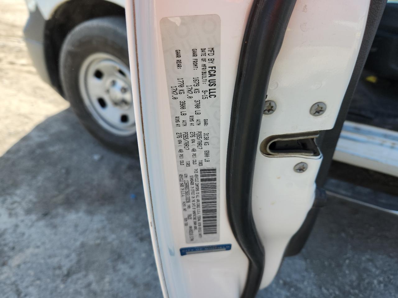 2016 Ram 1500 St VIN: 1C6RR6ST9GS133238 Lot: 82606075