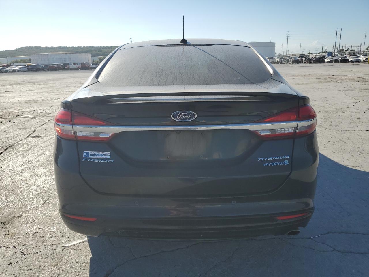 2018 Ford Fusion Titanium/Platinum Hev VIN: 3FA6P0RU5JR162242 Lot: 85585585