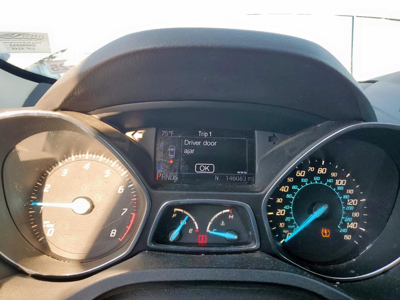 2013 Ford Escape Titanium VIN: 1FMCU9J9XDUB08381 Lot: 81905365