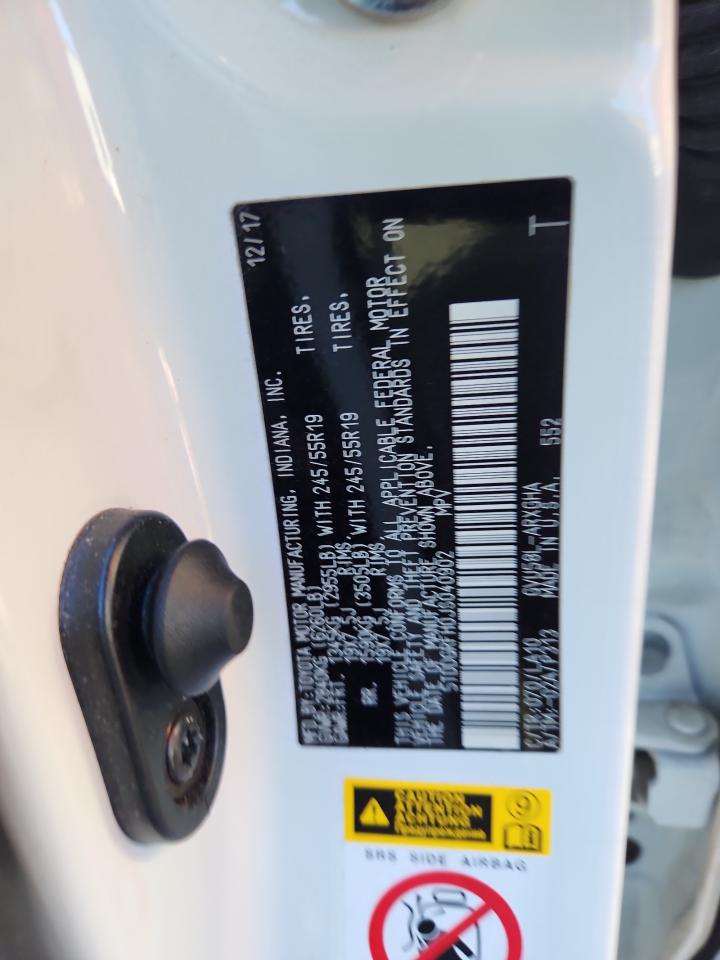 2018 Toyota Highlander Hybrid Limited VIN: 5TDDGRFH0JS040902 Lot: 85197665