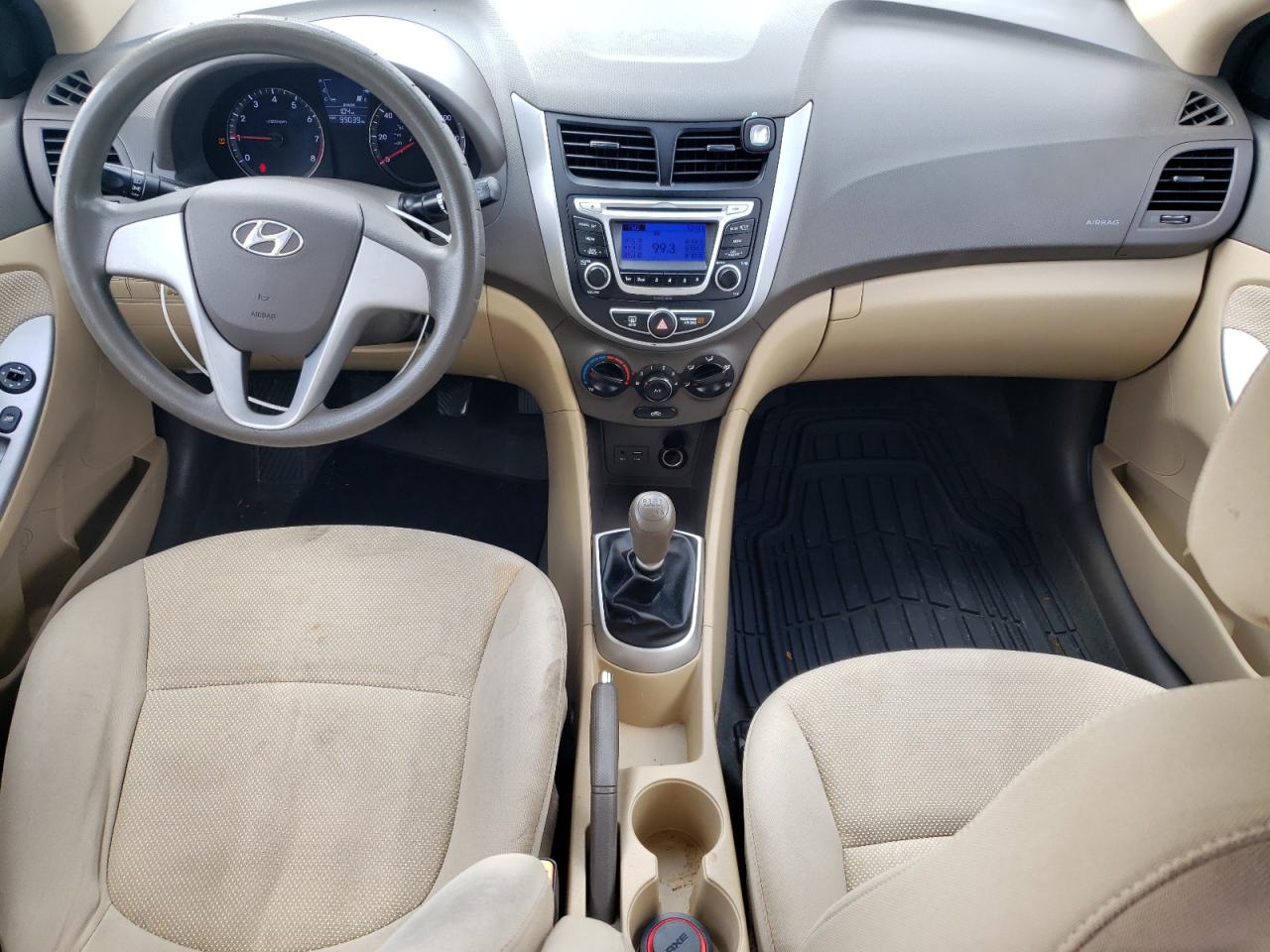 2014 Hyundai Accent Gls VIN: KMHCT4AE5EU754013 Lot: 84941975