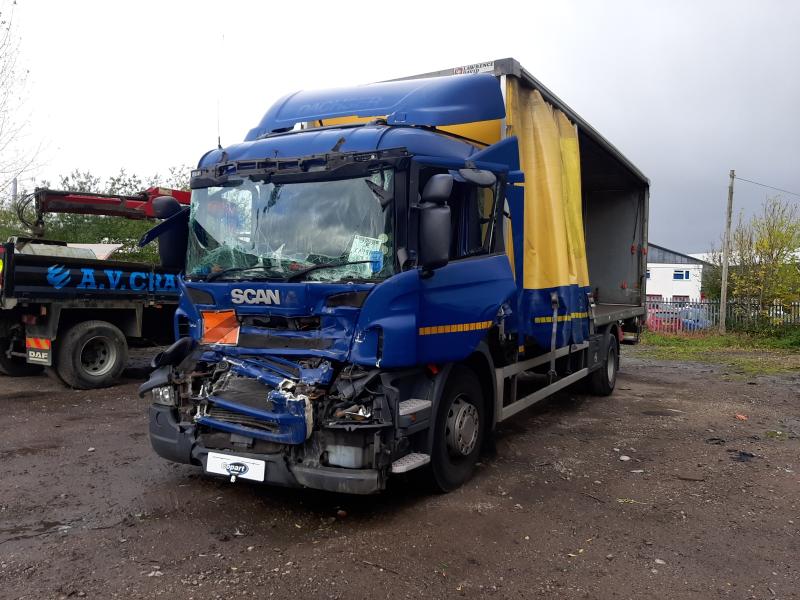 2016 SCANIA P-SRS D-CLASS  for sale at Copart WOLVERHAMPTON