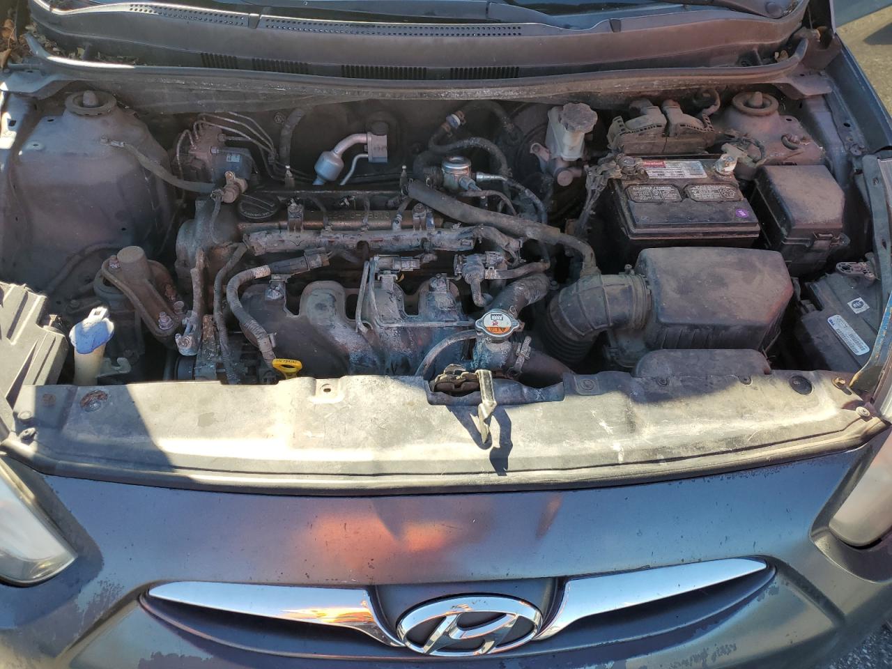 2012 Hyundai Accent Gls VIN: KMHCT4AE7CU178017 Lot: 81929055