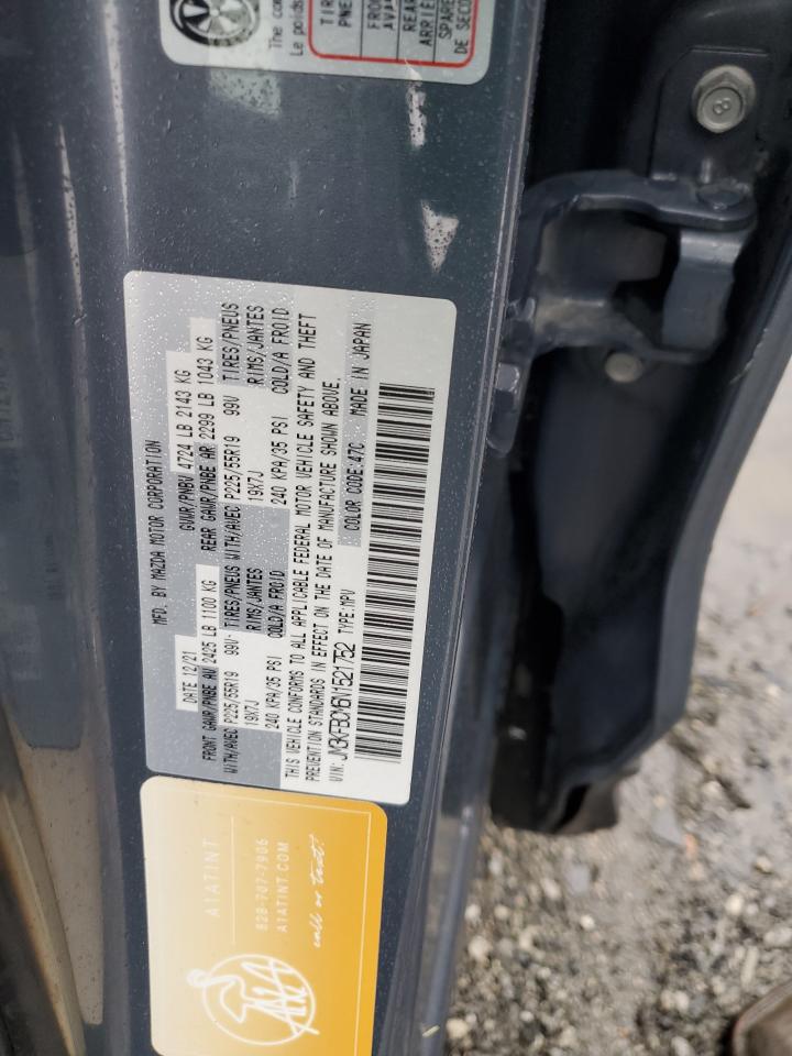 2022 Mazda Cx-5 Preferred VIN: JM3KFBCM6N1521752 Lot: 90551615