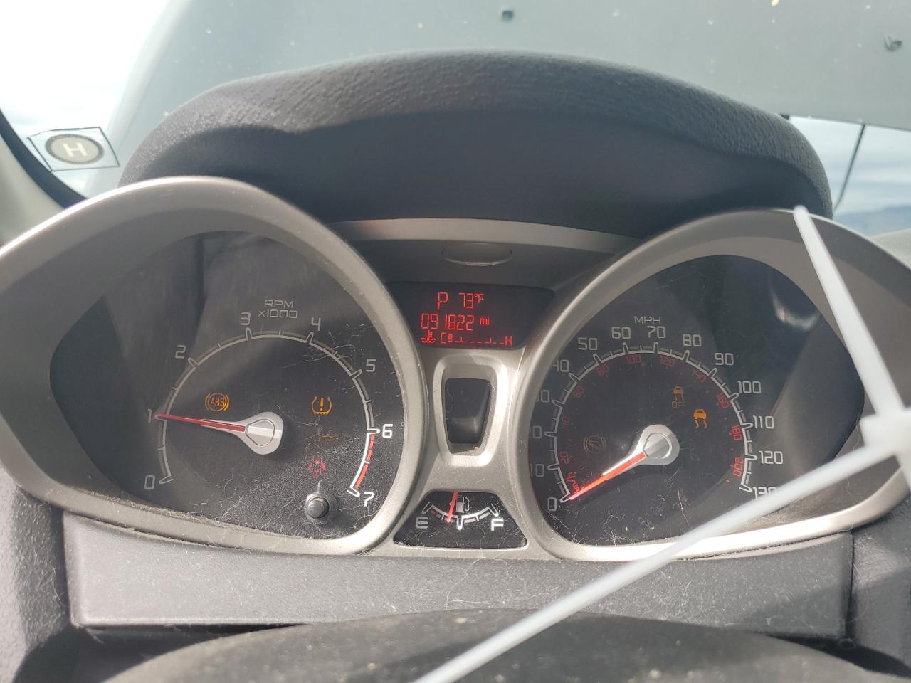 2013 Ford Fiesta Titanium VIN: 3FADP4FJ2DM205543 Lot: 84838205