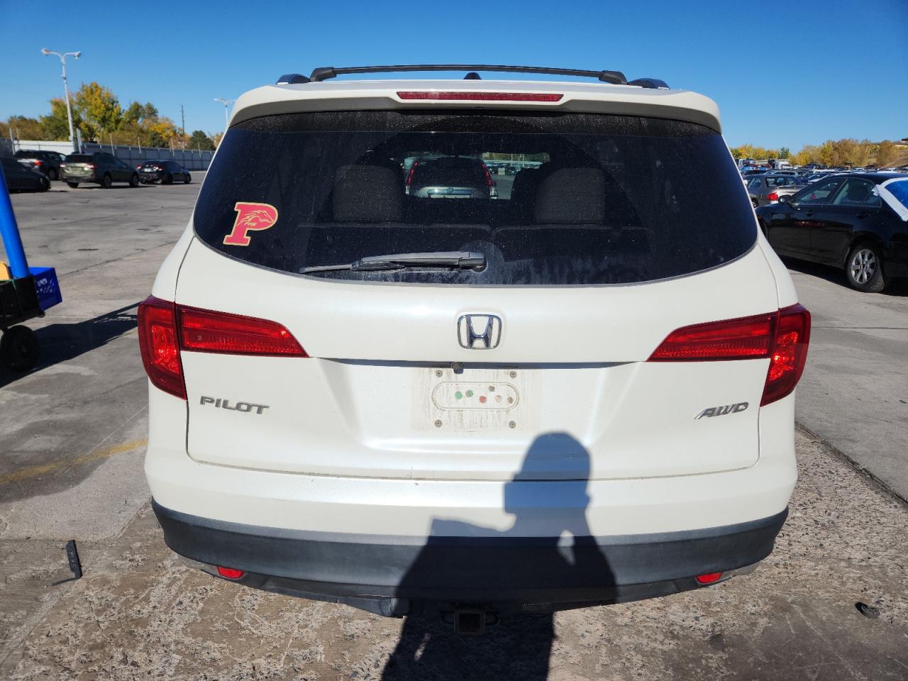 2016 Honda Pilot Exl VIN: 5FNYF6H85GB077280 Lot: 82600615