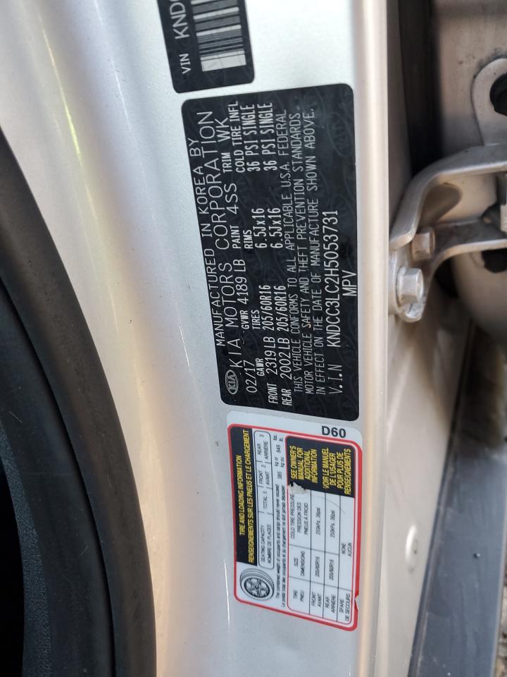 2017 Kia Niro Ex VIN: KNDCC3LC2H5053731 Lot: 90145915