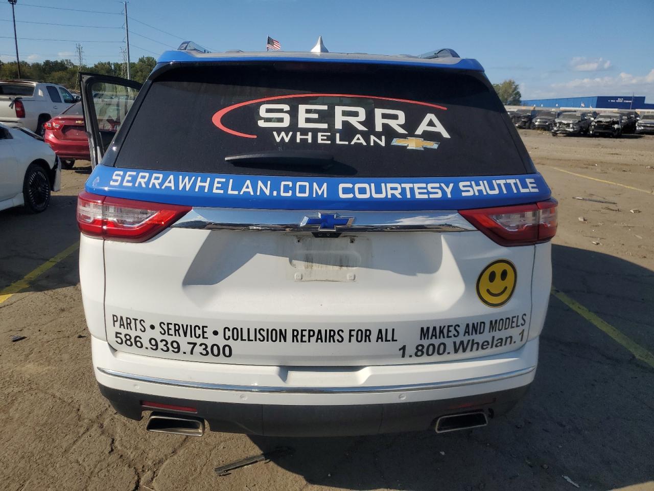 2018 Chevrolet Traverse Premier VIN: 1GNERKKW0JJ119145 Lot: 82147025