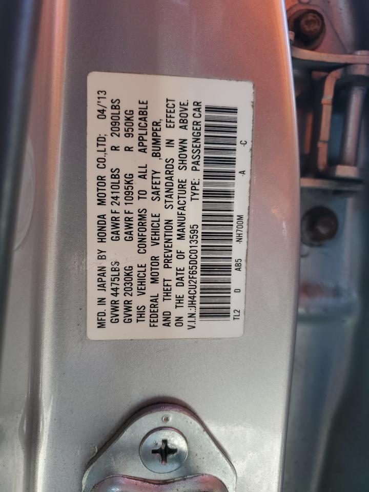 2013 Acura Tsx Tech VIN: JH4CU2F65DC013595 Lot: 87451395