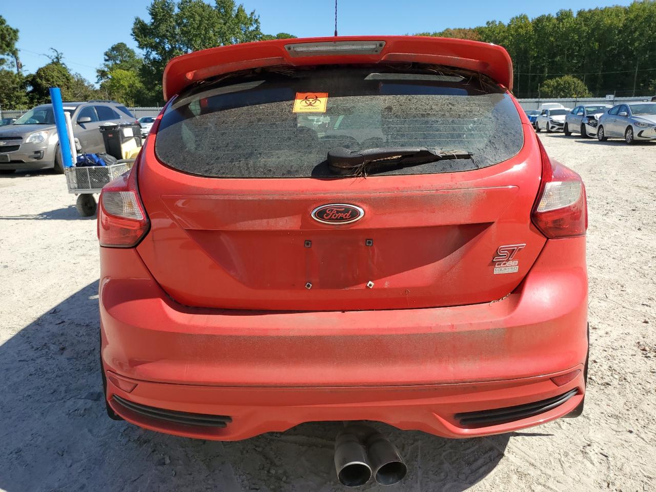 2014 Ford Focus St VIN: 1FADP3L98EL448636 Lot: 85308455