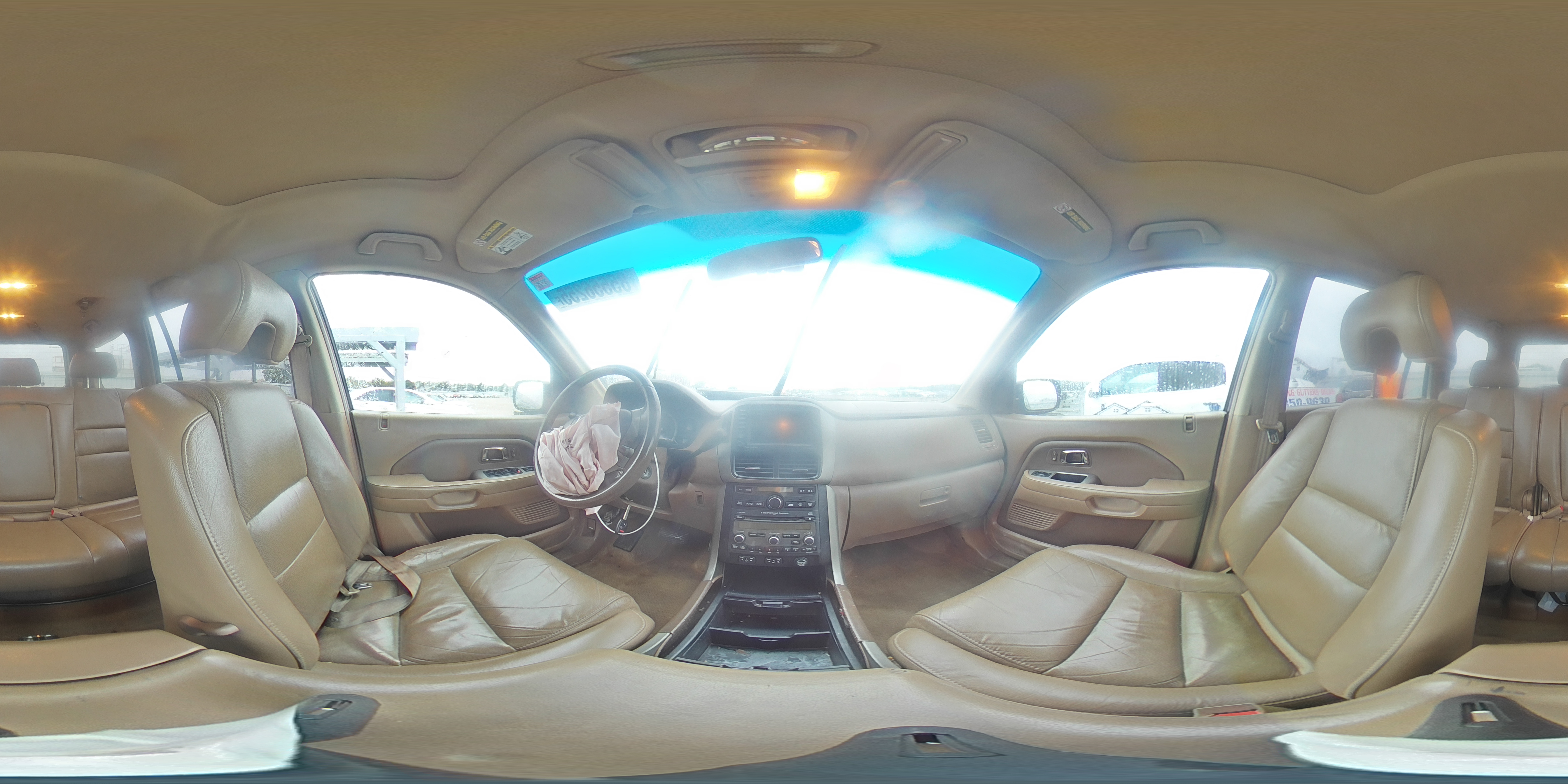 2007 Honda Pilot Exl VIN: 2HKYF18717H521394 Lot: 85556255