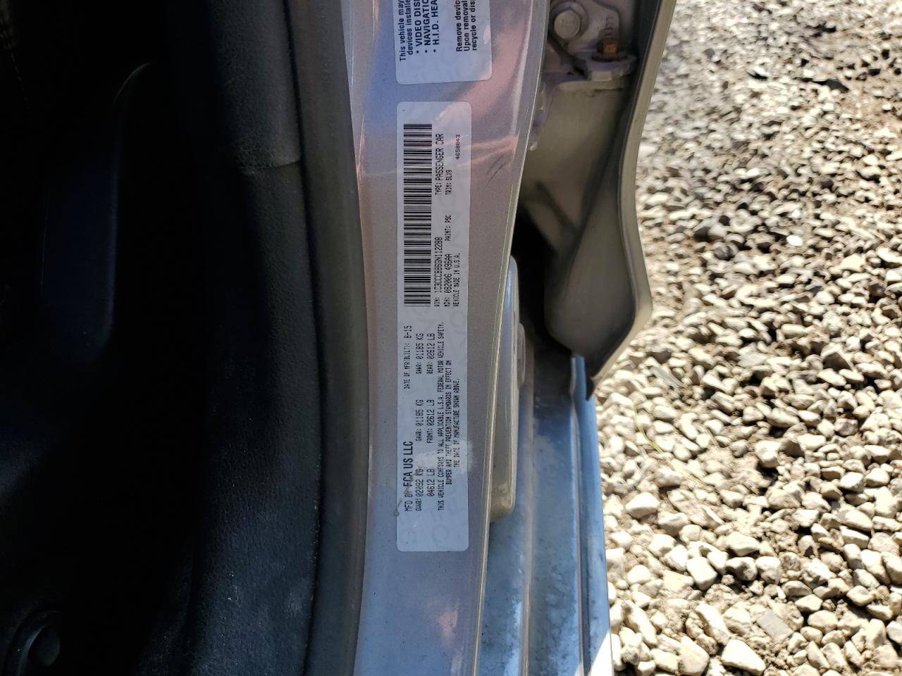 2016 Chrysler 200 S VIN: 1C3CCCBB6GN112288 Lot: 86688255