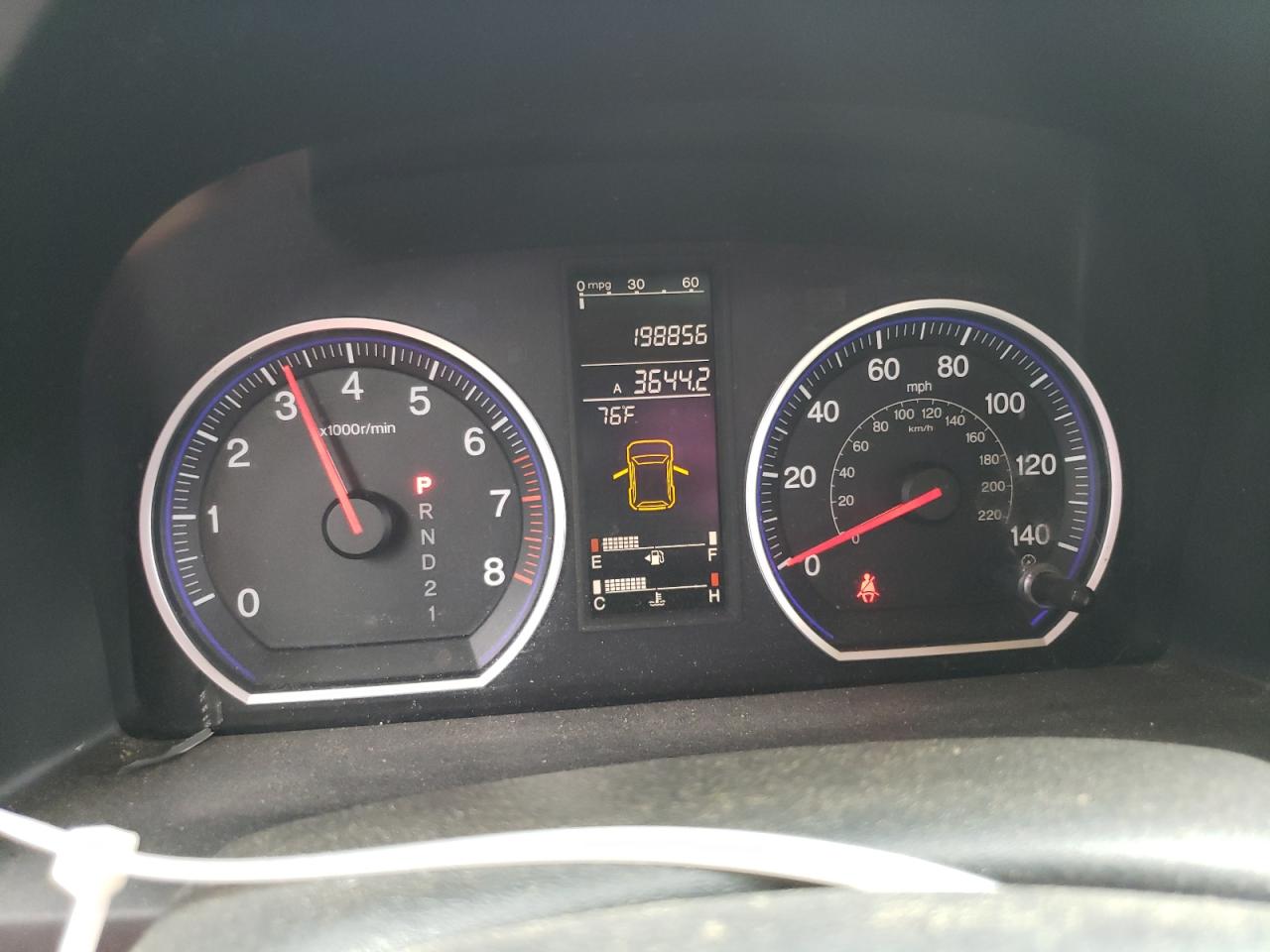 2009 Honda Cr-V Exl VIN: 5J6RE38799L001634 Lot: 86405195