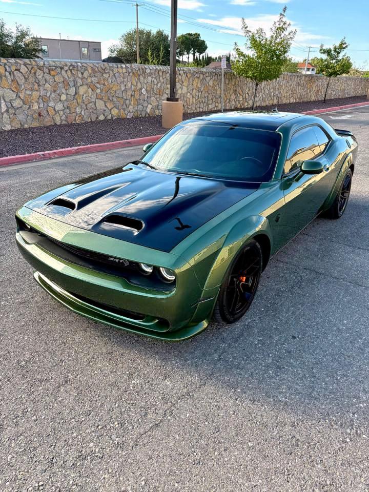 2019 Dodge Challenger Srt Hellcat Redeye green  gas 2C3CDZL96KH533876 photo #3