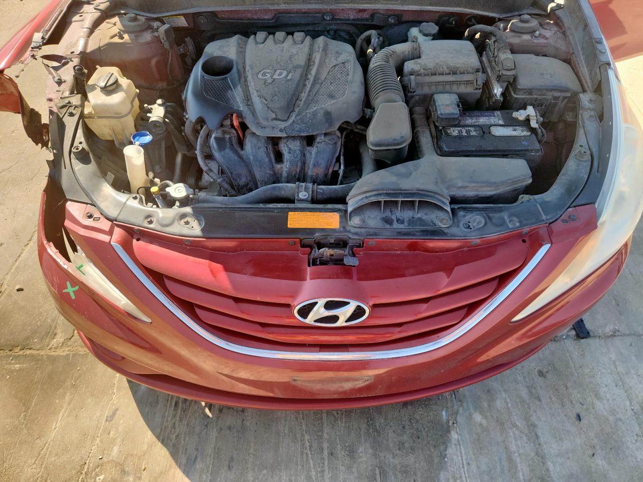 2013 Hyundai Sonata Gls VIN: 5NPEB4AC0DH509143 Lot: 82179565