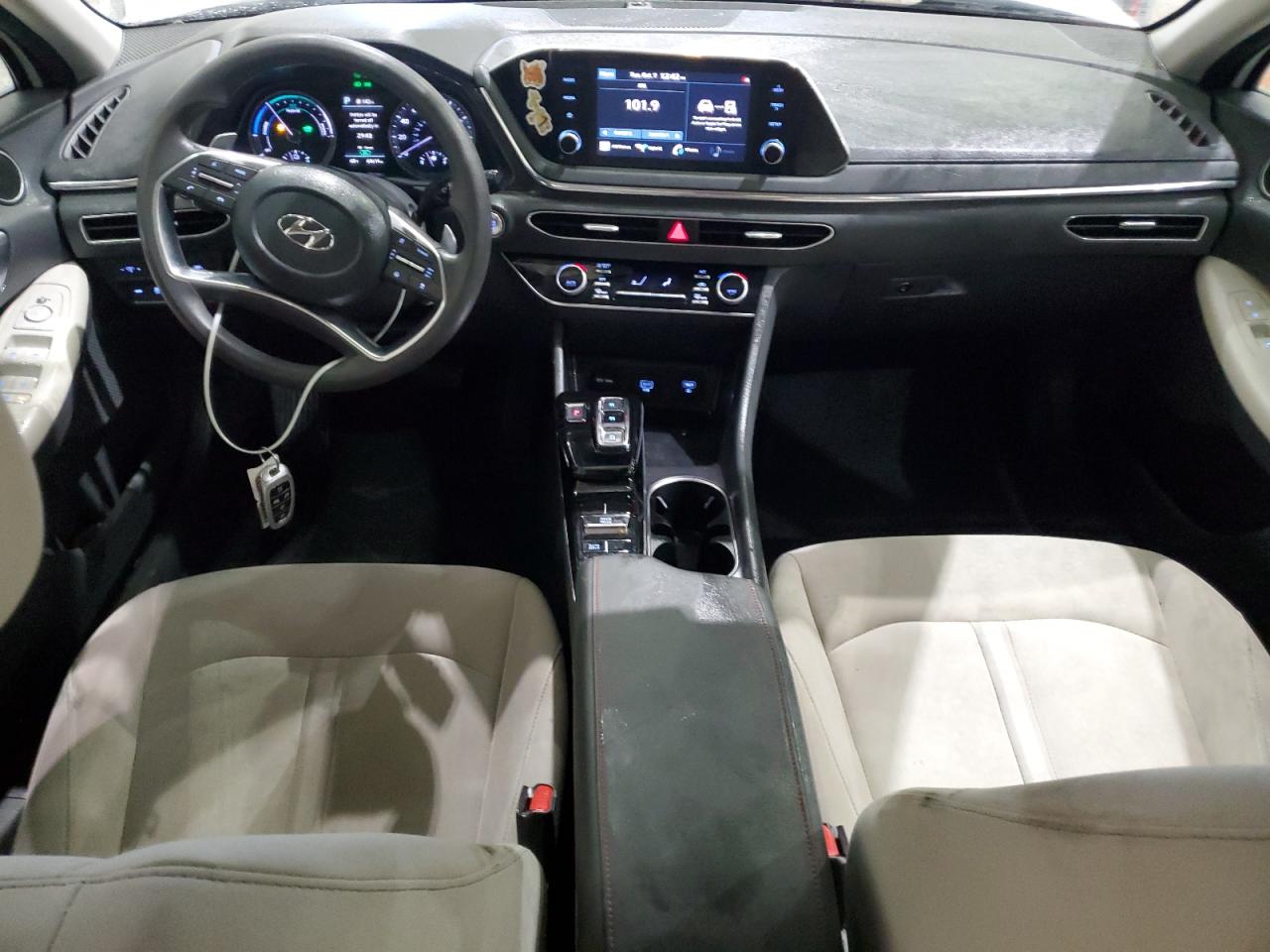2021 Hyundai Sonata Hybrid VIN: KMHL24JJ3MA024343 Lot: 84820335