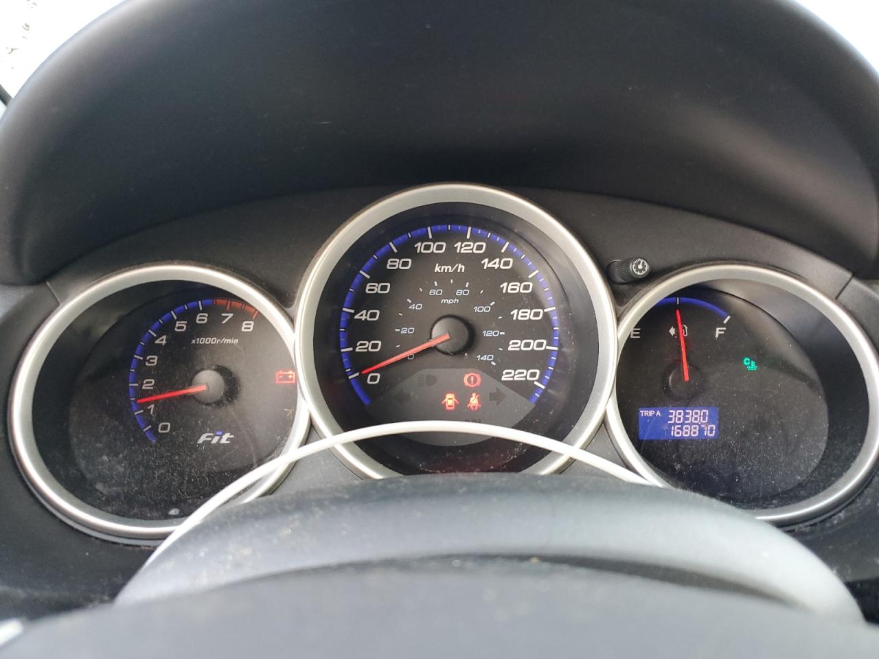 2007 Honda Fit VIN: JHMGD37417S818525 Lot: 85652845