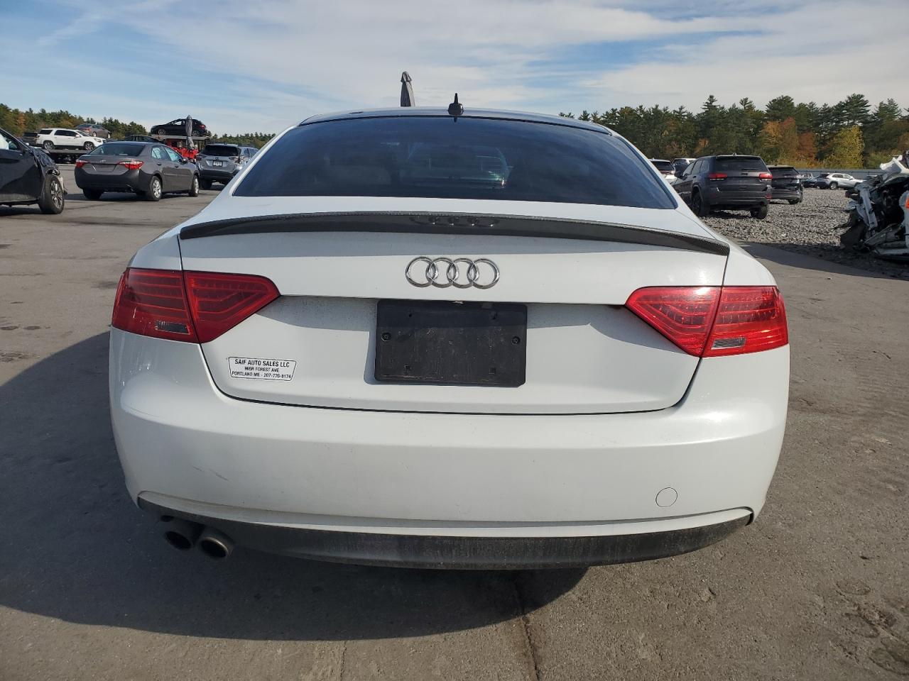 2013 Audi A5 Premium VIN: WAUCFAFR8DA019478 Lot: 86476065